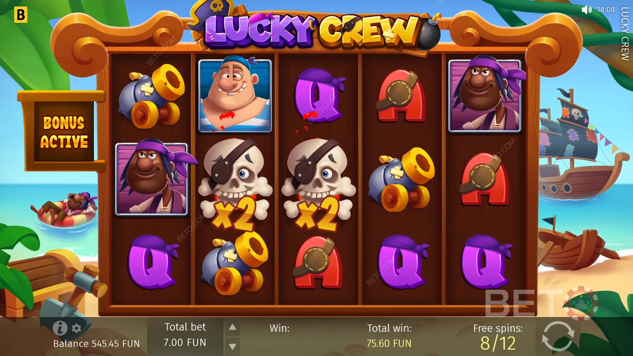 BETO Slots tarafından Lucky Crew İncelemesi