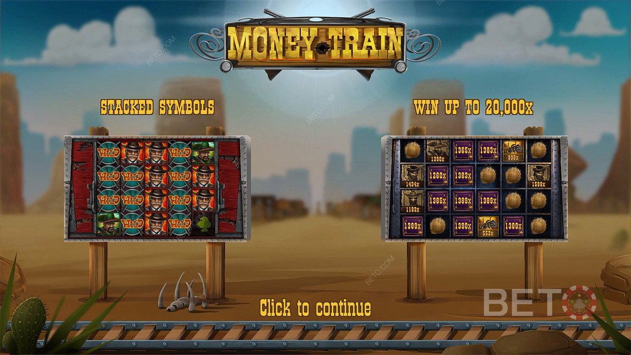 Money Train çevrimiçi slotunda bahsinizin 20.000 katı Maksimum Kazanç peşinde koşarken eğlenin