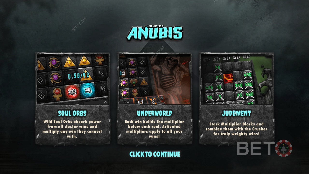 Hand of Anubis çevrimiçi slotunda 3 olağanüstü özelliğin keyfini çıkarın