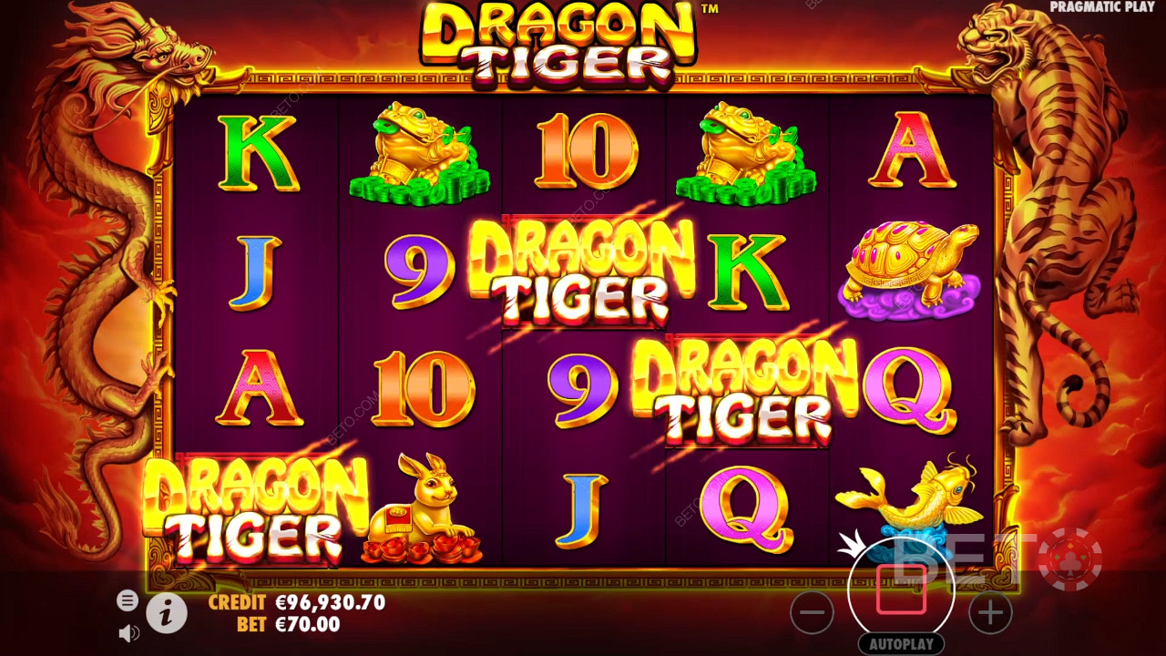 Dragon Tiger (Pragmatic Play)  Ücretsiz Oyna