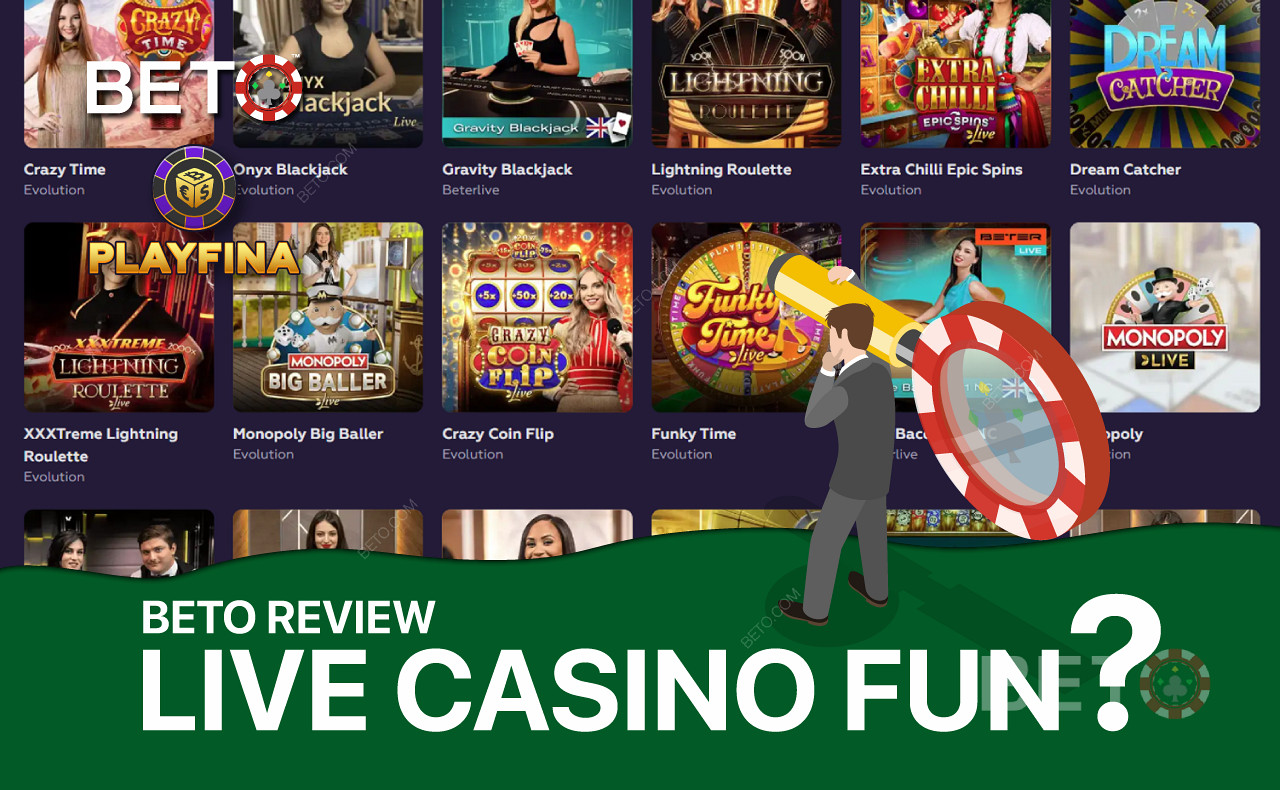 Playfina Canlı Casino, popüler krupiye oyunlarından oluşan geniş bir seçki sunar.