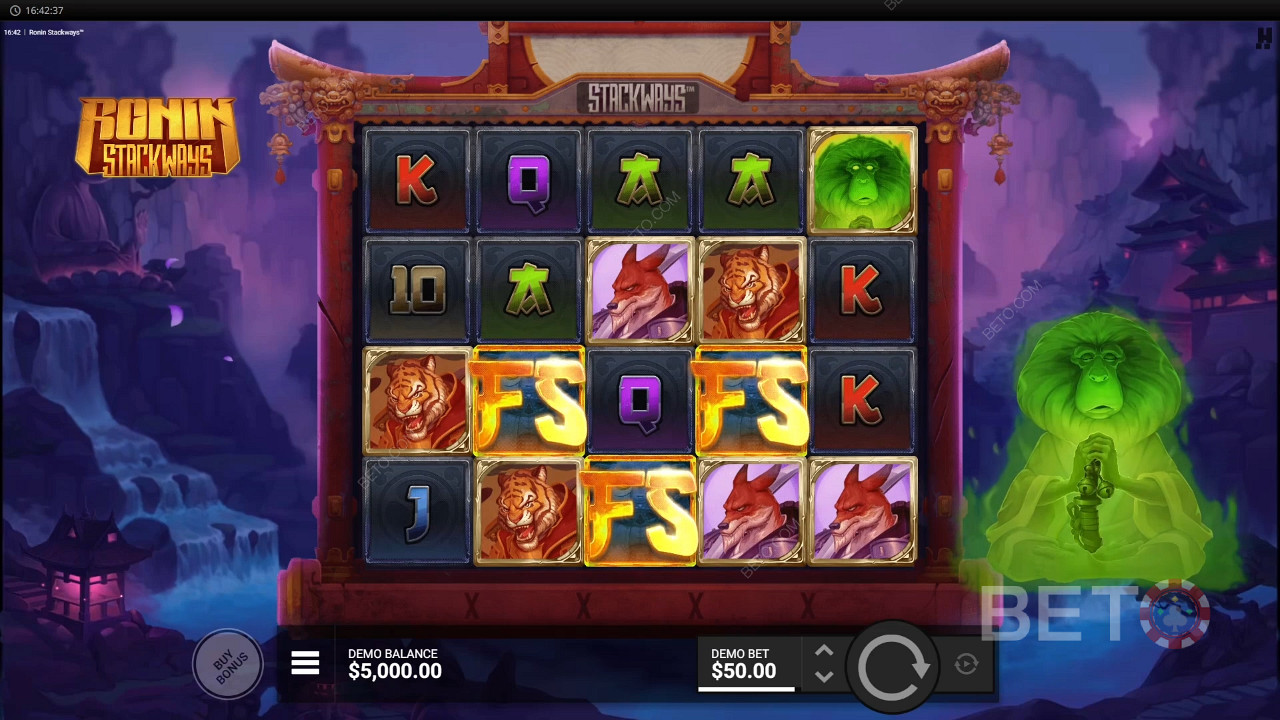 BETO Slots tarafından Ronin StackWays İncelemesi