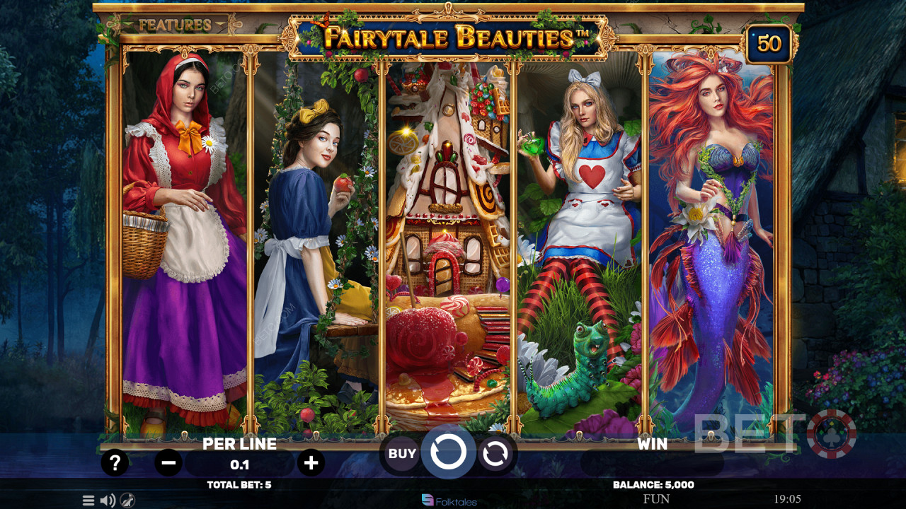 Fairytale Beauties BETO Slots tarafından incelendi