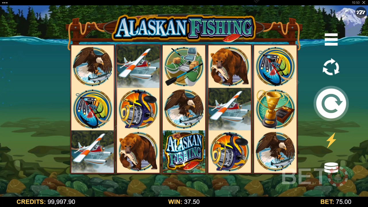 Alaska Balıkçılık yuvası türünün tek örneği bir balıkçılık macerasıdır