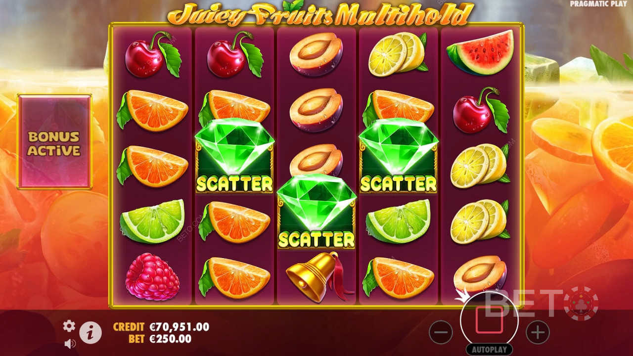BETO Slots tarafından Juicy Fruits Multihold İncelemesi