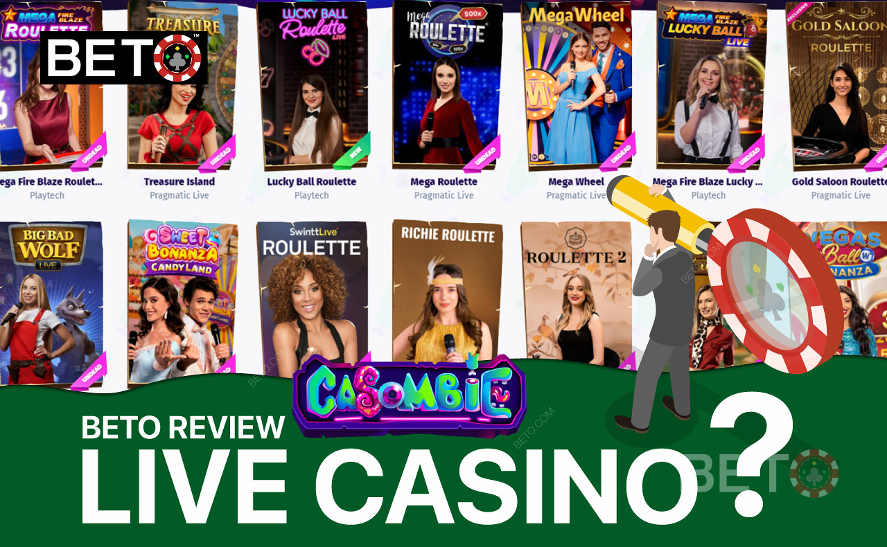Devasa bir canlı casino oyunları koleksiyonunun keyfini çıkarın