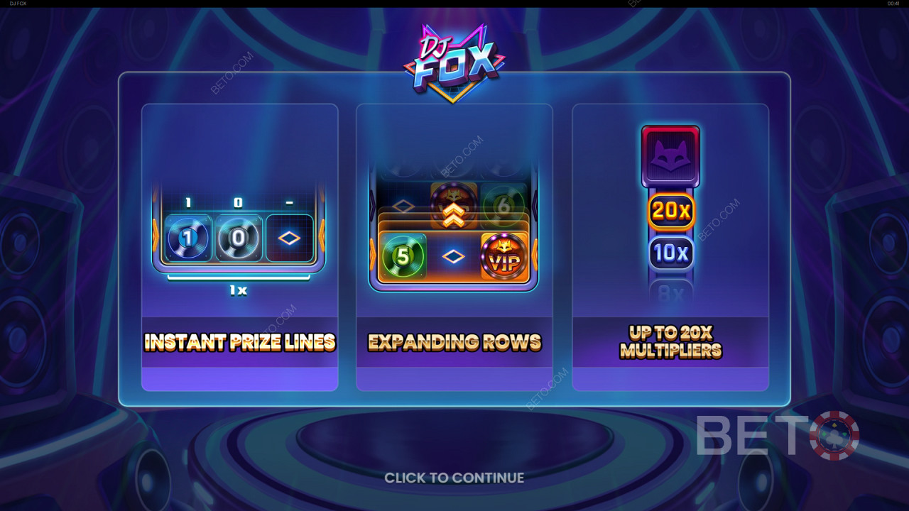 Bonus Özellikler DJ Fox tarafından Açıklandı Push Gaming