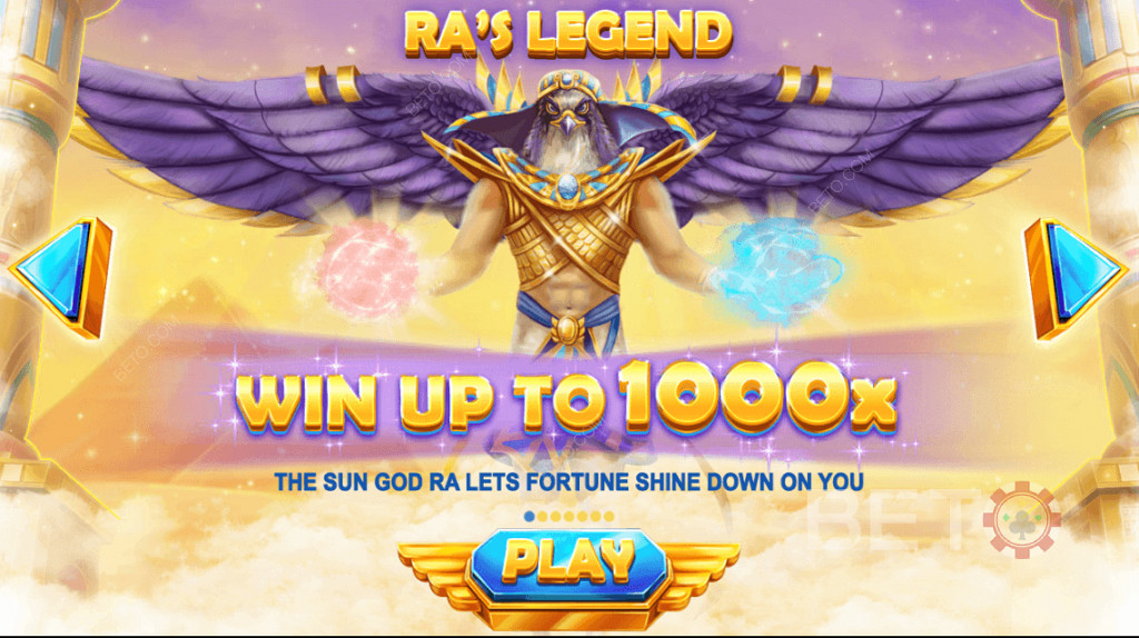 Güneş Tanrısı - Ra Legend sizi kutsarken değerli hediyeler kazanın!