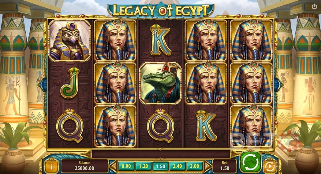 Legacy Of Egypt - Mısır temalı bir slot Play