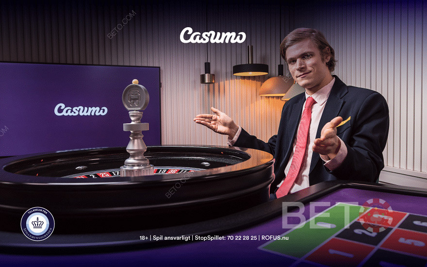Canlı casino oynayın ve rulette kazanın Casumo