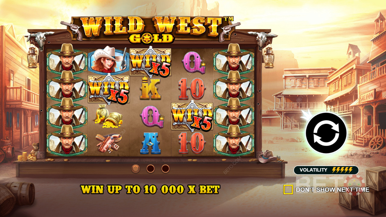 Ödüllendirici Wild sembolleri şu oyunlarda ödeme yapılmasına yardımcı olur Wild West Gold