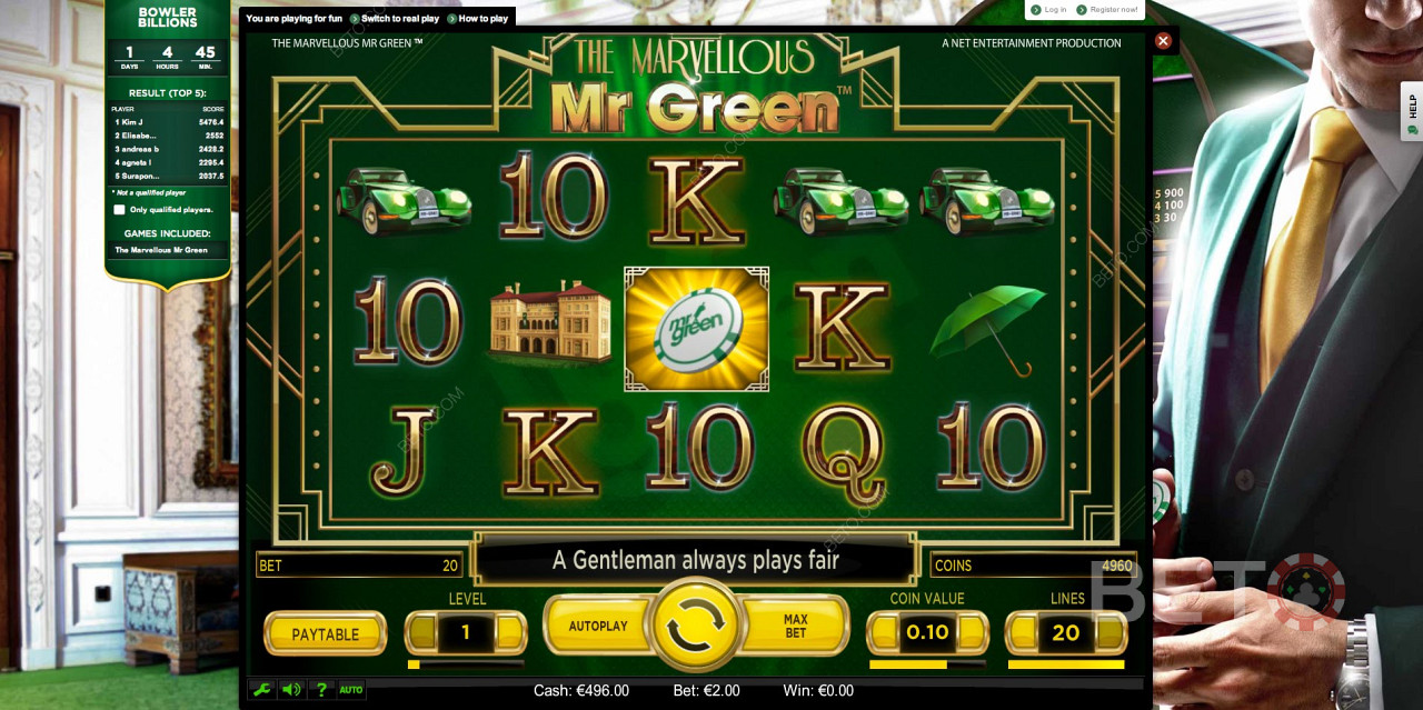Mr Green Slotlar: Online Slot Oyunları Oynamak için En İyi Yer
