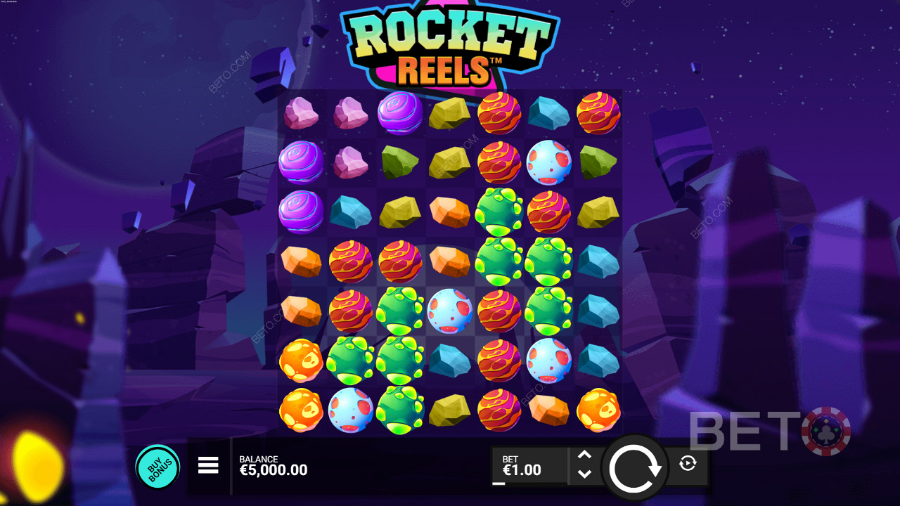 Rocket Reels tarafından küme tabanlı yuva Hacksaw Gaming