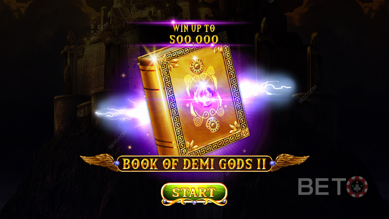 Book Of Demi Gods 2 video slotu başlatılıyor