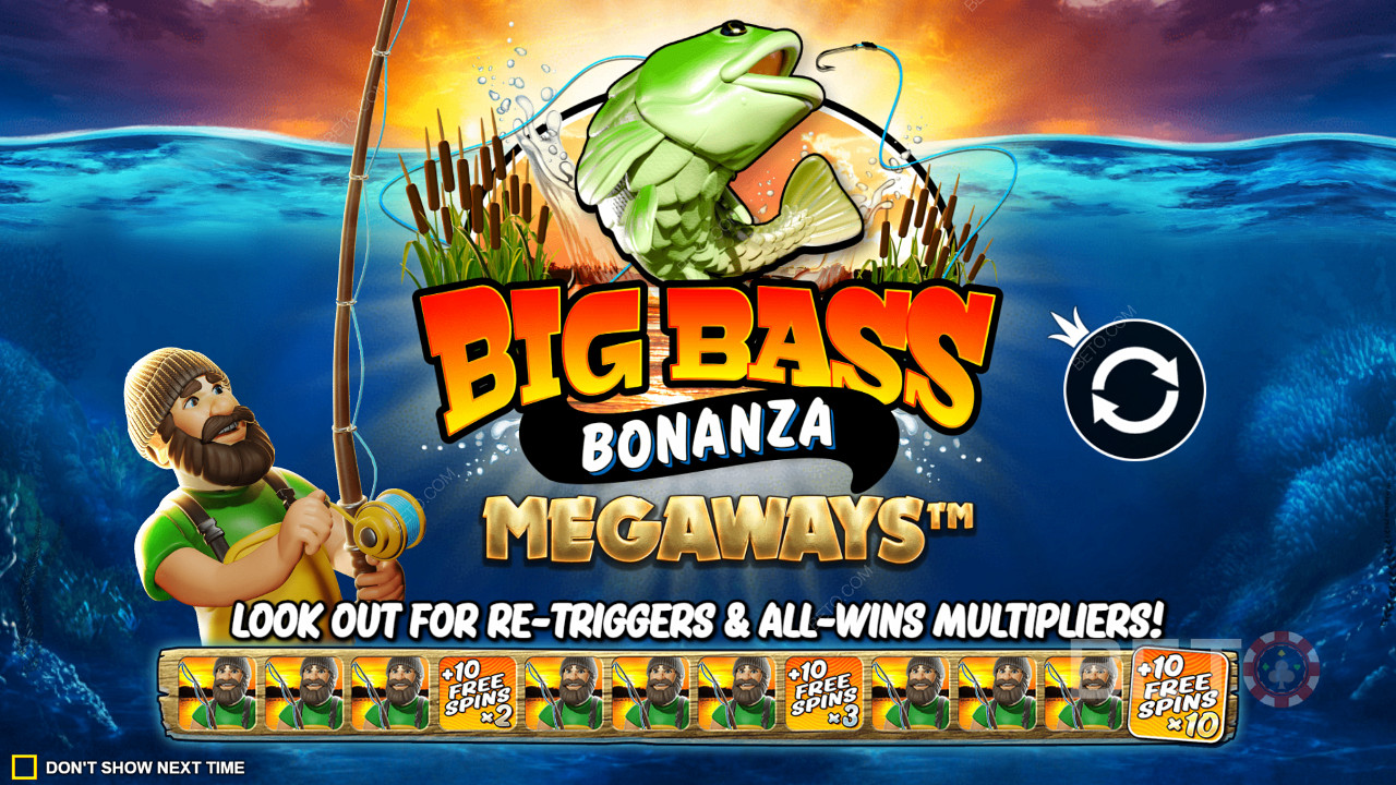 Kazanç Çoğaltıcıları ile Ücretsiz Döndürme tetiklemelerinin keyfini çıkarın Big Bass Bonanza Megaways Yuva