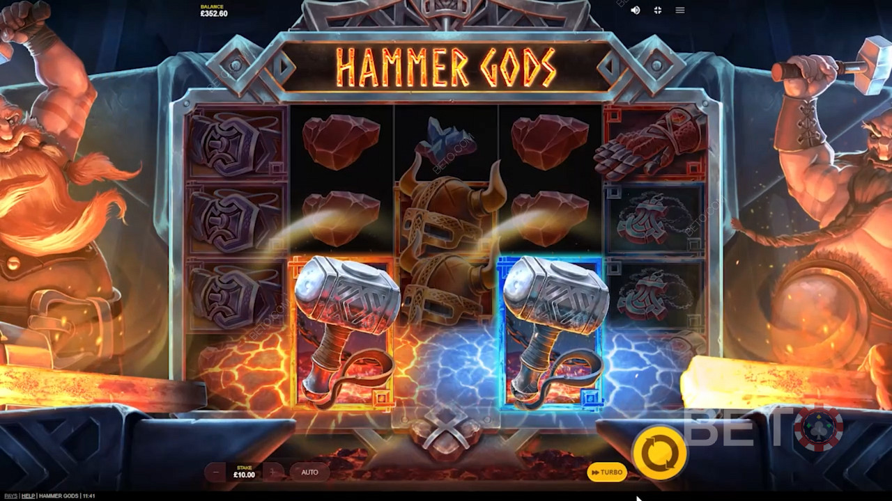 Hammer Gods slotunda Free Spins