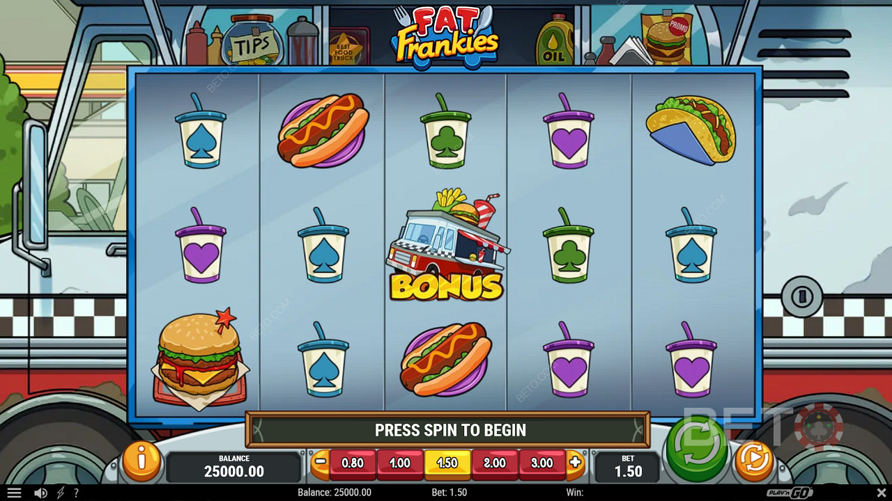 En iyi fast food restoranlarında yemek yiyin ve yağlı macerada para ödülleri kazanın Play