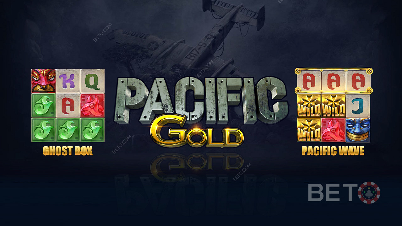 Pacific Gold slotunda Ghost Box ve Pacific Wave gibi benzersiz özelliklerin keyfini çıkarın