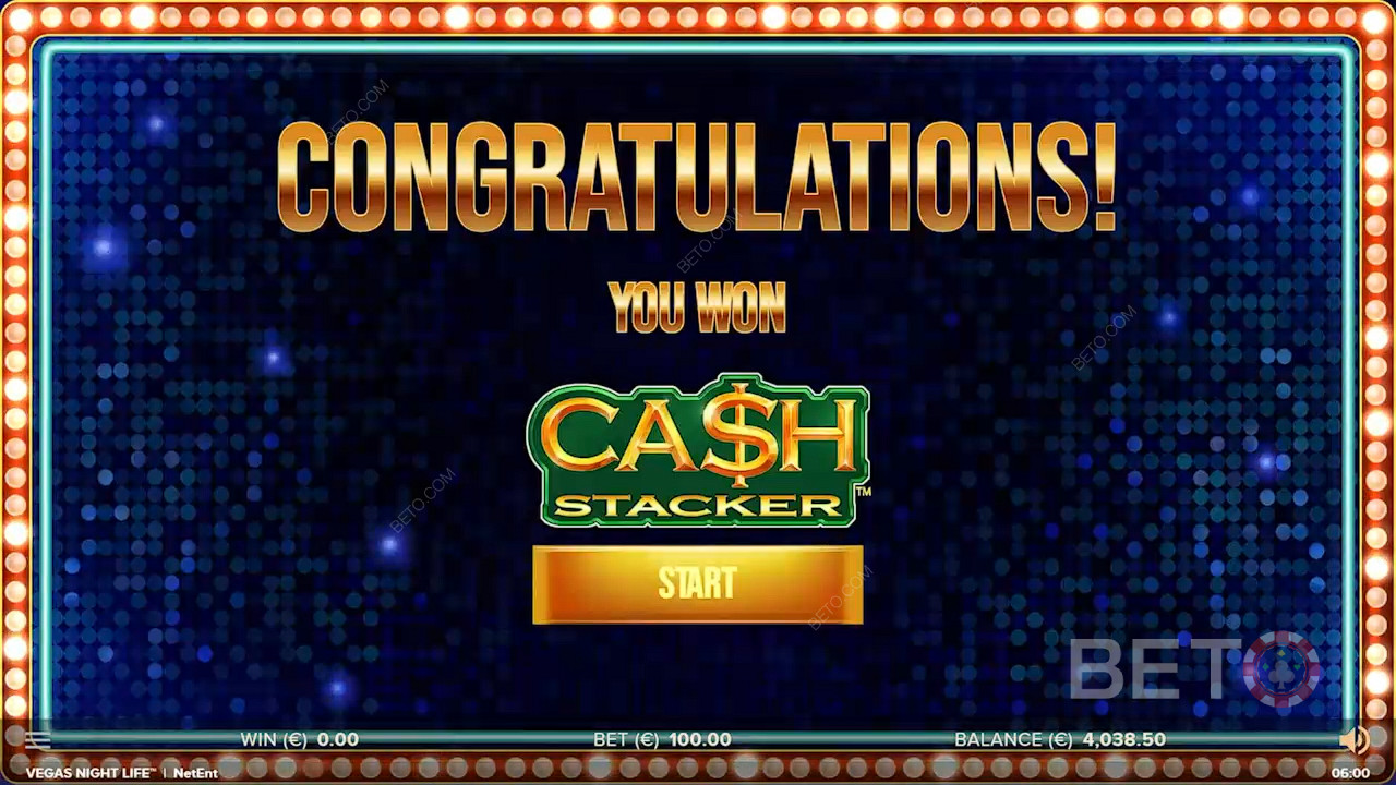 Cash Stacker bu casino oyununun en heyecan verici özelliğidir