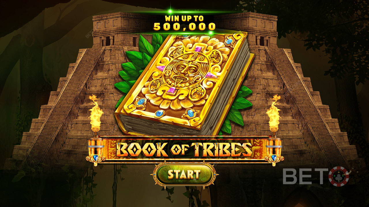 Book of Tribes online slotunda bahis miktarınızın 5.000 katına kadar kazanın