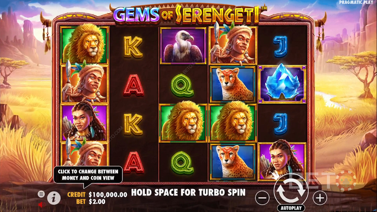 Gems of Serengeti slot makinesinde en yeni bonusların ve eğlenceli temanın tadını çıkarın