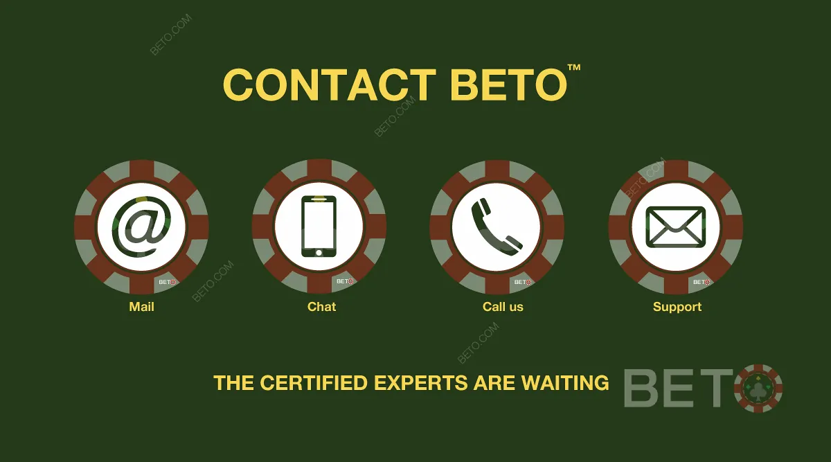 BETO ile İletişime Geçin - Kumar Uzmanları Bekliyor!
