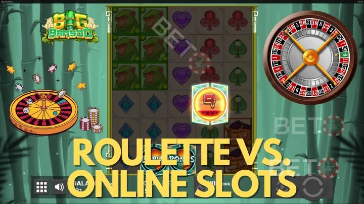 Discover en heyecan verici casino oyun türü - Slotlar veya Rulet.