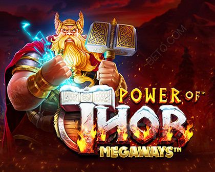 Power of Thor Megaways bir bonus satın alma slotudur. Birden fazla bonus turu satın alın.