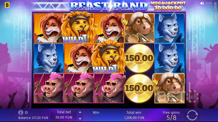 Beast Band Slot - Ücretsiz Oyna ve İncelemeler (2024)