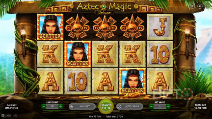 Aztec Magic Deluxe Slot - Ücretsiz Oyna ve İncelemeler (2023)